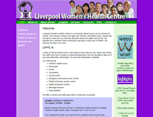 Tablet Screenshot of liverpoolwomenshealth.org.au